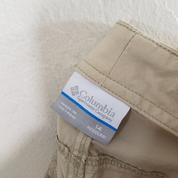 Columbia PFG Performance Fishing Gear Convertible Pants Size 14 - Picture 9 of 10